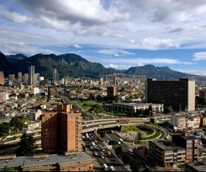 Panoramic view Bogotá Germán Montes IDT